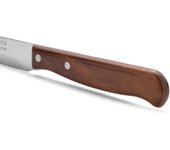 Arcos Cuchillo para Verduras de 4 Pulgadas con Hoja de 105mm en Acero Inoxidable y Mango de Madera. Cuchillo para Vegetales Apto para Lavavajillas. Serie Latina. Color Marrón