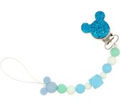 Cadena De Chupete Para Bebé Con Bolas De Silicona Y Juguetes De Mordedor Clip Para Chupete Regalo Con Diseño De Animal Divertido Tamaño 23cm Peso 24g