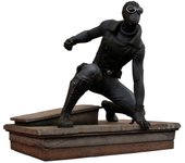 Estatua Spiderman traje negro Spiderman Marvel 18cmFigura  Coleccionable - Idea de Regalo- Mercancia Oficial - Juguetes para Niños y Adultos - Movies Fans - Muñeco para Coleccionistas y Exposición