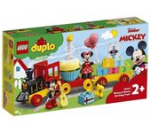 DUPLO DISNEY TREN DE CUMPLEAÑOS DE MICKEY Y MINNIE DE LEGO