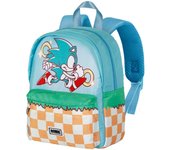 Sonic The Hedgehog - SEGA Run Mochila Preescolar Joy, Azul
