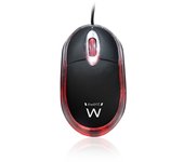 Ewent - EW3174 ratón USB tipo A Óptico 1000 DPI Ambidextro EW3174