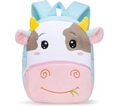 Mochila De Guardería para Niños Mochilas Escolares De Dibujos Animados Animales De Dibujos Animados Mochila De Felpa Suave Mochilas Pequeñas Mochila De Guardería para 1-6 Años