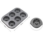 2 PCS Moldes Para Hornear, Bandeja Horno, Molde Horno Magdalenas, Antiadherente En Acero De Carbono,, Buena Calidad.