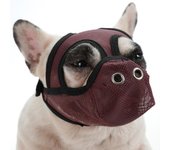 Bozal Bulldog Hocico Corto Ajustable Anti-Morder Anti-Comer