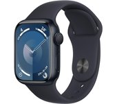 Apple Watch Series 9 GPS 41mm Caja de aluminio midnight con correa deportiva midnight S/M