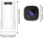 P30 PRO Nuevo 4K WiFi HD Android 11 5G Bluetooth Portátil Home Mini Proyector