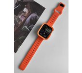 Tpu Case And Silicone Strap for Apple Watch Ultra2 S9 8 7 6 5 4 SE i Watch 49mm 45mm 44mm 41mm 40mm Protective Cover Bracelet