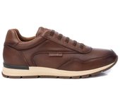 Carmela 161933 Zapatos deportivos para hombre en marrón de piel