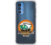 Funda Silicona Antigolpes para Motorola Edge 20 Pro diseño Adventure Time Dibujos
