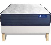 Pack colchón Actimemo life 90x190cm + Somier multiláminas, espuma viscoelástica, 5 zonas de confort