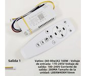APP Control LED Driver 2.4G Remote Intelligent LED Transformer 12-24W 40W 80W 120W 360W For Dimmable Color-changeable Chandelier