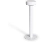 Ledkia Lámpara de Mesa LED Portátil con Batería USB Recargable Bunza  Negro