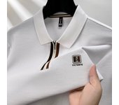 100% cotton long sleeve men's polo shirt autumn fashion new item light luxury brand design golf half zipper casual lapel T-shirt