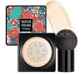 Crema BB con cojín de aire con forma de hongo, corrector duradero, maquillaje nude, hidratante, iluminador, pigmento CC, base líquida