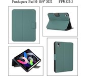 Funda para iPad 10 generación (10.9 Pulgadas, 2022)con Portalápiz, Parte Trasera de TPU Flexible, Cubierta Protectora a Prueba de Golpes