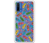 Funda compatible con Xiaomi Redmi 9T/Pocophone M3 - Patron sandalias