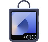 Samsung Galaxy Funda Oficial de Silicona con Anilla para Galaxy Z Flip6, Azul marino