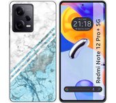 Funda Silicona para Xiaomi Redmi Note 12 Pro+ Plus 5G diseño Mármol 02 Dibujos