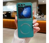 Liquid Silicone Magnetic For Magsafe Case For Samsung Galaxy Z Flip 6 5 4 3 Matte Wireless Charging Camera Protection Cover Capa