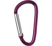 5/10/50/100pcs Carabiner Keychain Alluminum D-ring Buckle Spring Carabiner Snap Hook Clip Keychains Outdoor Camping Daily Tool