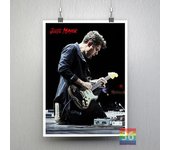 John Mayer Singer Rock Music Poster Canvas Printing American Rock Singer John Mayer Wall Art Picture Fans Home Decoration Gift
