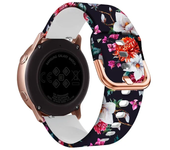 20mm Silicone Strap For Garmin Vivoactive 3 5 Band Watch Venu 2 Plus SQ 2 Forerunner 645 245 Vivomove HR Replacement Bracelet