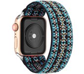 Scrunchie Strap for Apple watch band 40mm 44mm 42mm 45mm 41mm 49mm Elastic solo loop bracelet iWatch series 3 se 6 7 8 9 ultra 2