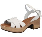 Zapatos de Tacon Oh! My Sandals Md5384 para mujer en color beige