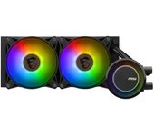 MSI MAG CORELIQUID E240 sistema de refrigeración para ordenador Placa base, Procesador Kit de refrigeración líquida 12 cm Negro