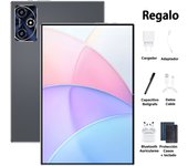 5G 2025 nueva tableta original de 10.1 pulgadas pantalla de alta definición Android 13,0 16GB Ram 1tb ROM 5MP 13mp 20000 MA 14 Core WIFI portátil ligera versión global bluetooth con GPS para enviar fundas de teclado, auriculares y condensadores
