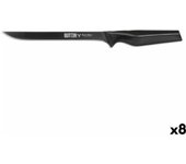 Cuchillo Jamonero Quttin Black Edition 16 cm 8 Unidades