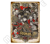Classic Moive GOONIES Cinema Poster Tin Sign for Home Farmhouse Cafe Kitchen Bathroom Toilet Livingroom Wall Decoration