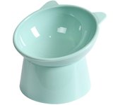 High Foot Cat Bowl Tilt Cartoon Neck Protection Anti overturning Pet Bowl Dog Bowl Food Bowl