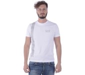 Emporio Armani EA7 Camiseta Algodón Hombre Blanco 3 ZPT70PJ02Z 1100