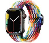 Strap For Apple Watch band 44mm 40mm 45mm 41mm 49mm 38mm 42mm Elastic braided bracelet iwatch series 7 se 5 6 8 ultra 49mm band