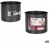 Quttin Molde Desmontable Quttin 104921 16 x 13 cm 0,5 mm (12 Unidades) (Ø 16 cm)