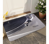 1pc Technics Turntable 1200 Dj Bathroom Absorbent Mats Anti-Slip Mats Home Decor Supplies Carpets Home Kitchen Floor Mats