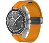 20mm 22mm Strap For Samsung Galaxy watch 6/4/5 pro/classic/gear s3/active 2 Sport Silicone Magnetic Buckle Huawei GT 2 2e 3 band