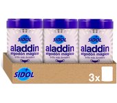 Aladdin Limpiador Metales y Plata Algodón Mágico Pack 3 Unidades x 75 Gramos