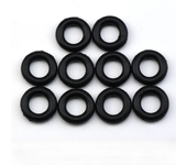 10Pcs Useful Bobbin Winder Rubber Ring Friction Wheel Sewing Machine Parts Fits Singer Brother Accessories Tool