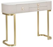 Consola MF604, Madeira, Beige, 100x40x80 cm