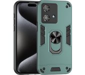 Magnetic Phone Holder Case for MOTOROLA Moto Edge 40 30 Pro Neo Fusion Cases Luxury Protect Bumper Back Cover