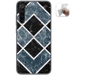 Tumundosmartphone Funda Gel Tpu para Xiaomi Redmi Note 8T diseño Mármol 06 Dibujos