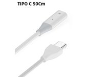 Stylus Charger Wire USB A/Type-C Charging Line Male To Female Extension with Indicator Light for Apple Pencil Generation 1