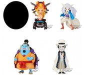 Figura banpresto one piece world collectable wanokuni onigashima 6 unidad aleatoria