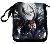 MERCHANDMANIA BANDOLERA REPORTERO MEDIANA BOLSO personaje videojuego chica mujer siniestra rpg bolsa mochila hombro