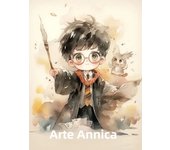 Harry Potter Cartoon Offers Pattern Drawing Hogwarts School Printed Stitch Art Mosaic 5d Diamond Painting Children Adult Gift