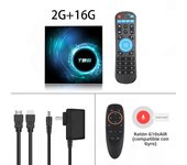 T95 Android TV Box Smart Android 14 H616 Quad Core Dual Band Wifi 2.4G 5G Ram 8GB Rom 64GB 128GB Global Media Player Set Top Box