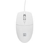 Natec Ratón Ruff 2 Óptico Blanco 1000DPI USB NMY-1988